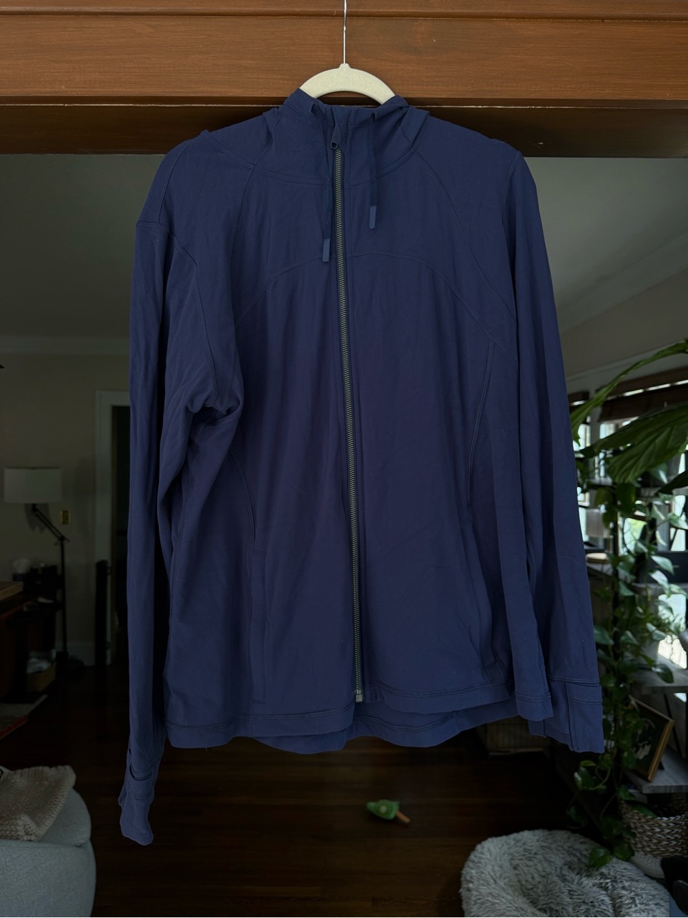 Lululemon Hooded Define Jacket in Navy